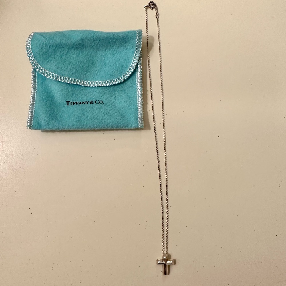 Tiffany and Co Cross Necklace